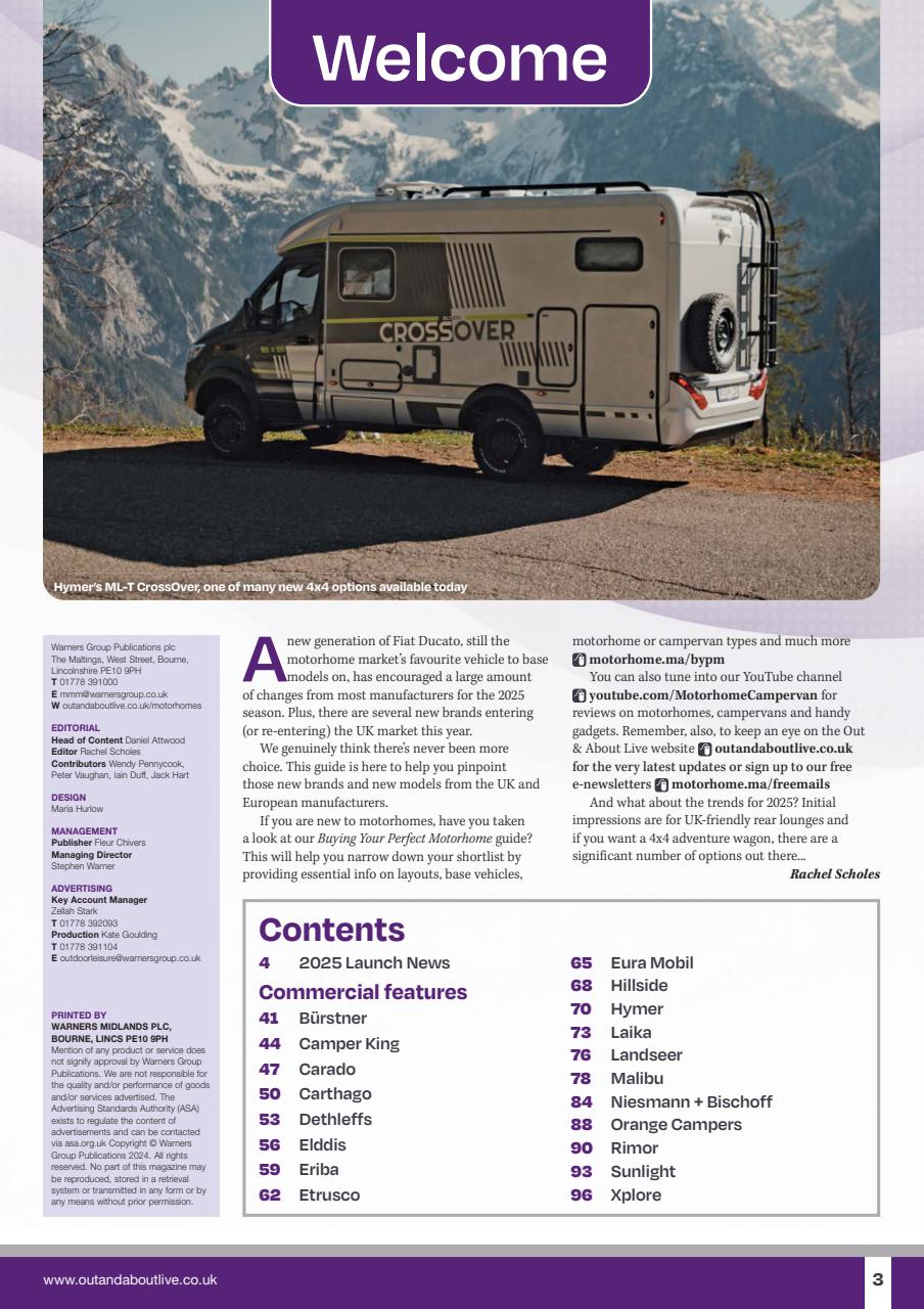 Campervan Preview Pages