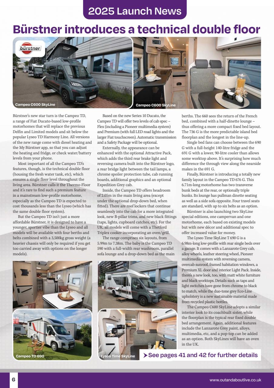 Campervan Preview Pages