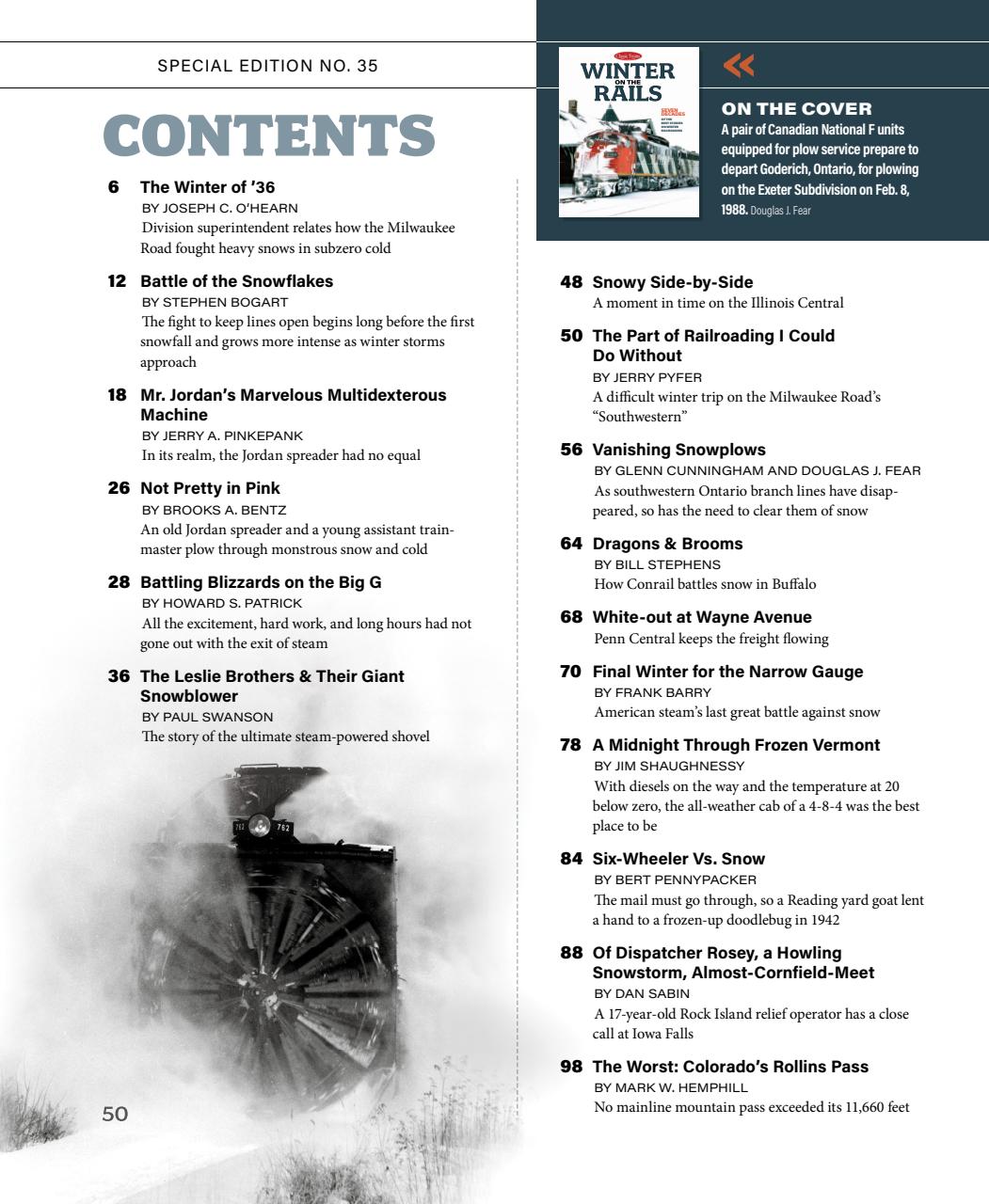 Classic Trains Preview Pages