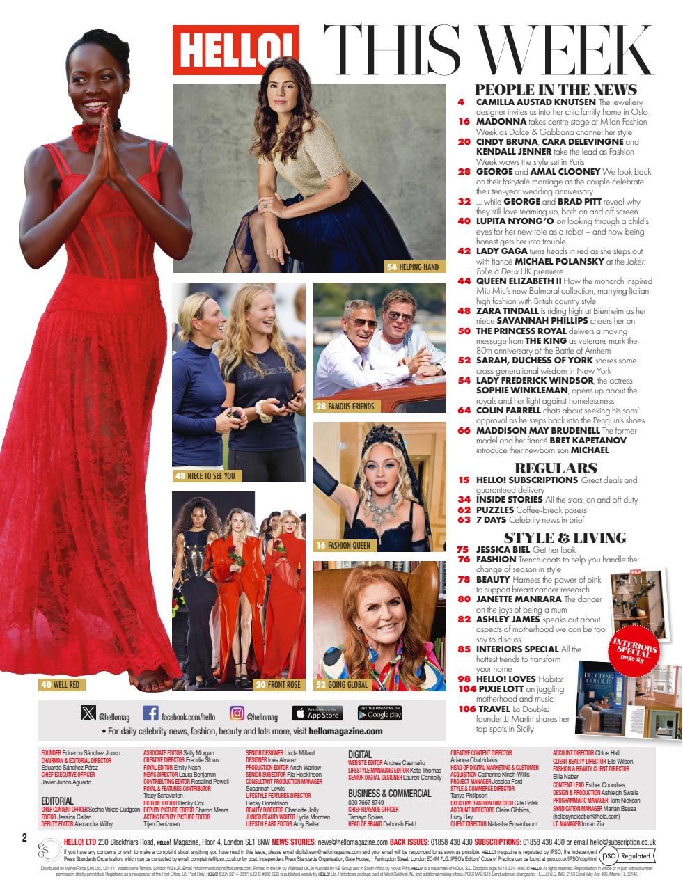 Hello! Magazine Preview Pages