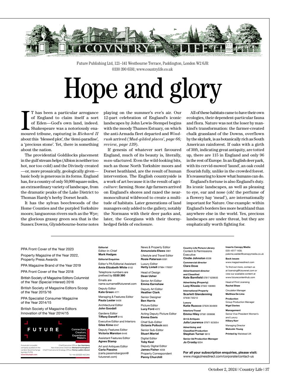 Country Life Preview Pages