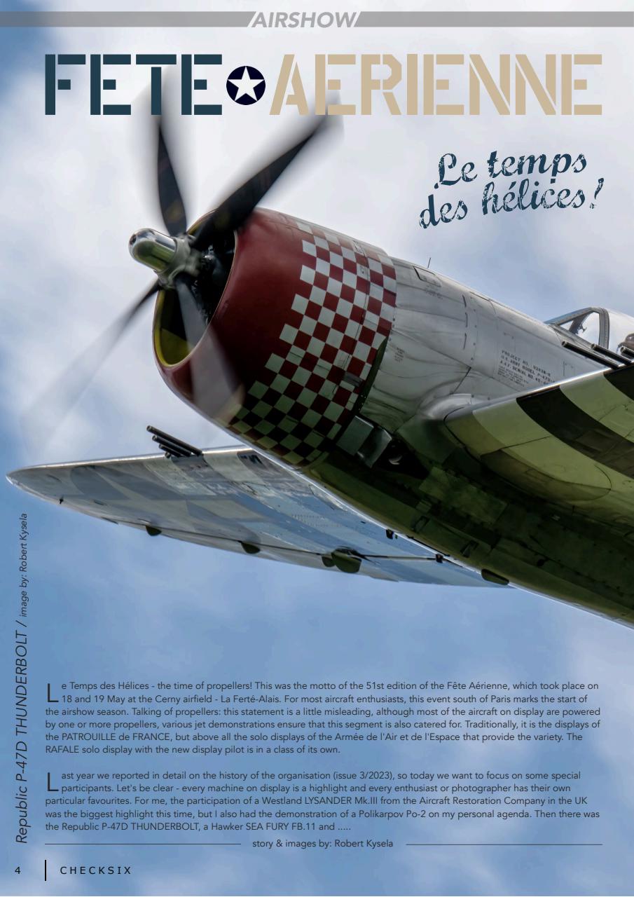 CHECKSIX - The Military Aviation Journal Preview Pages