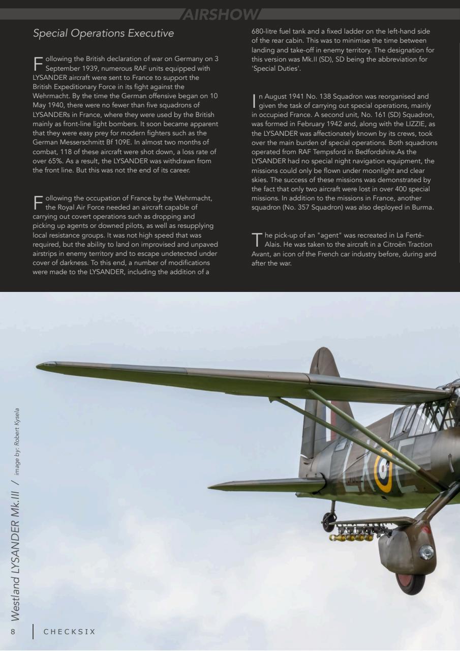 CHECKSIX - The Military Aviation Journal Preview Pages