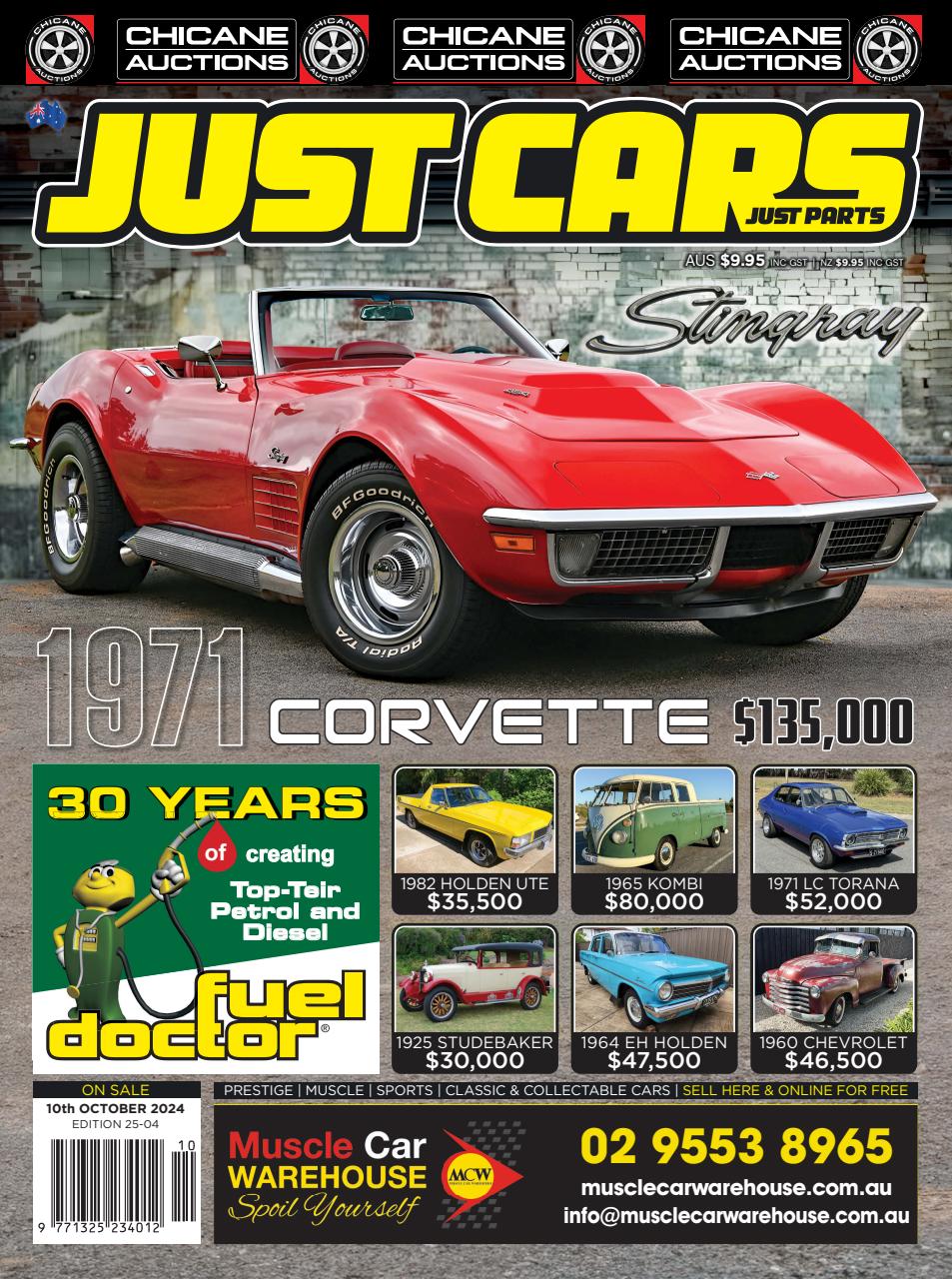 JUST CARS Magazine Subscriptions and 24_OCT Issue