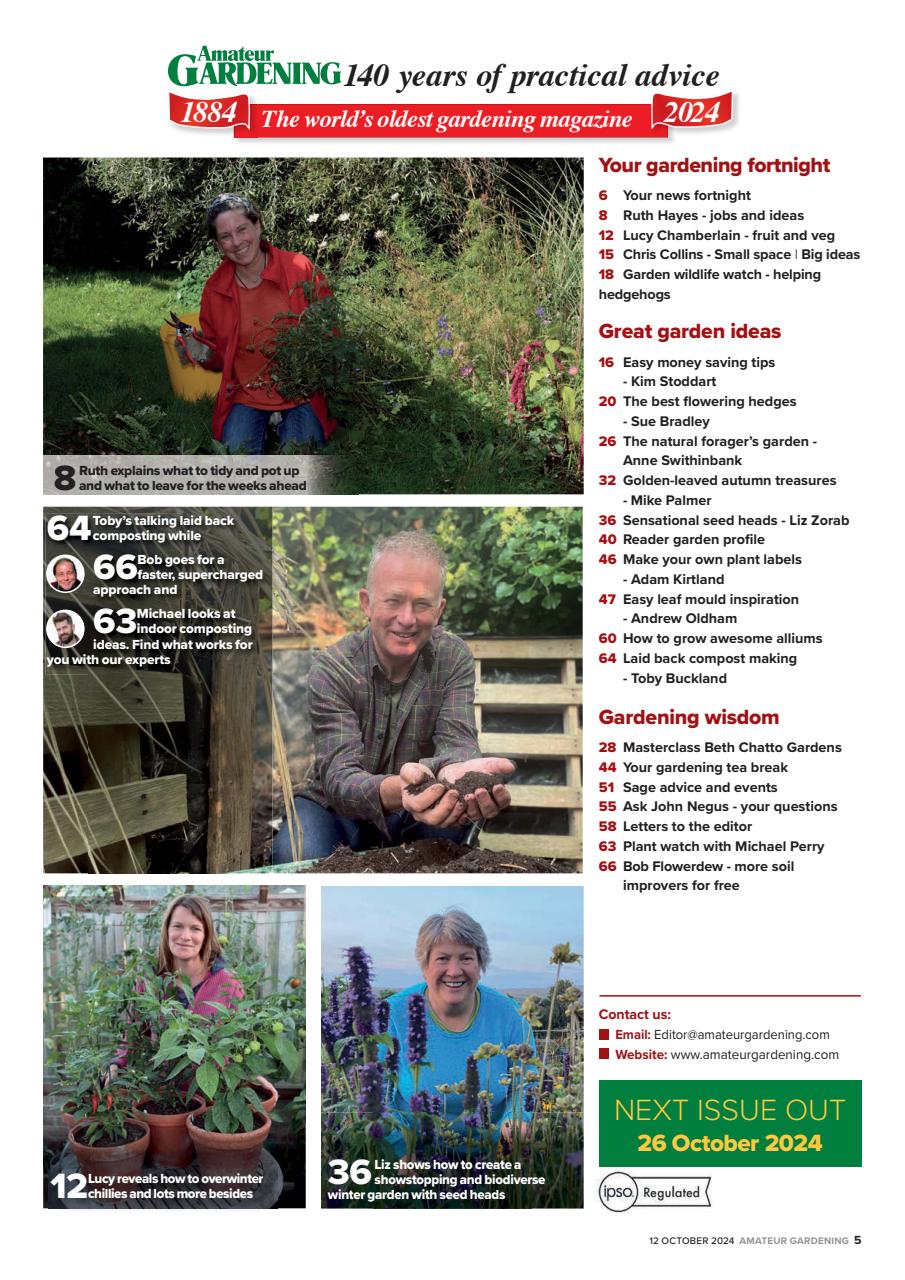 Amateur Gardening Preview Pages