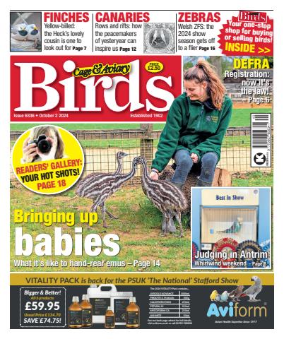 Cage & Aviary Birds issue 2-Oct-24