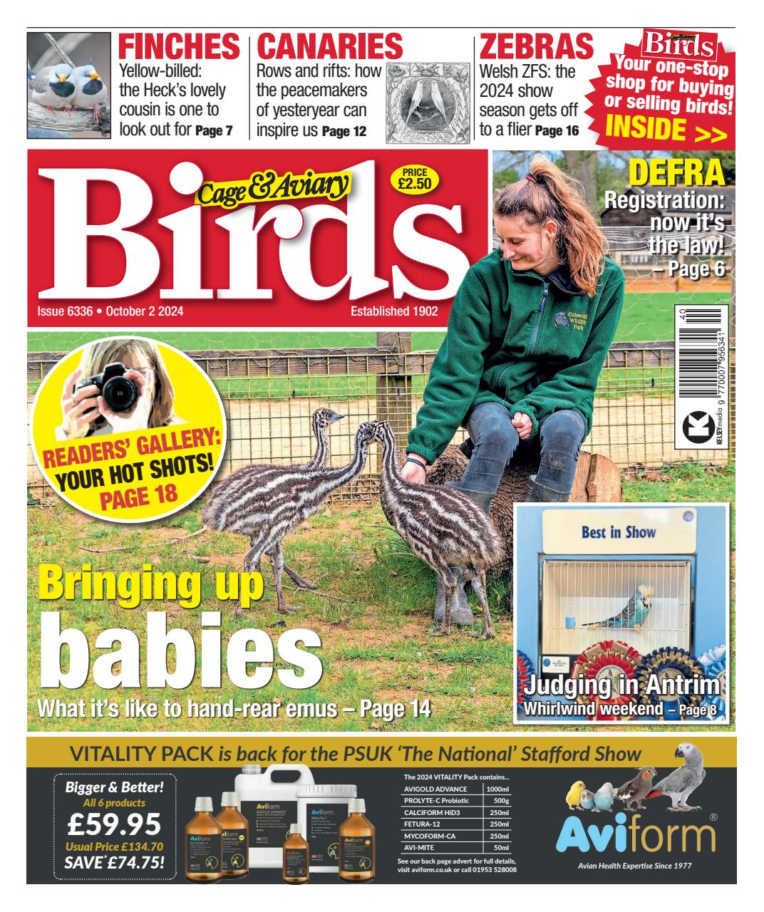 Cage & Aviary Birds Preview Pages