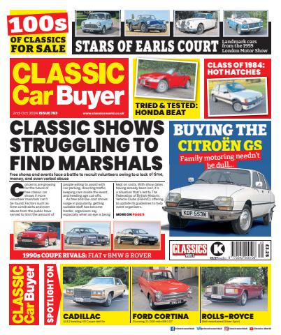 Classic Car Buyer issue 2-Oct-24