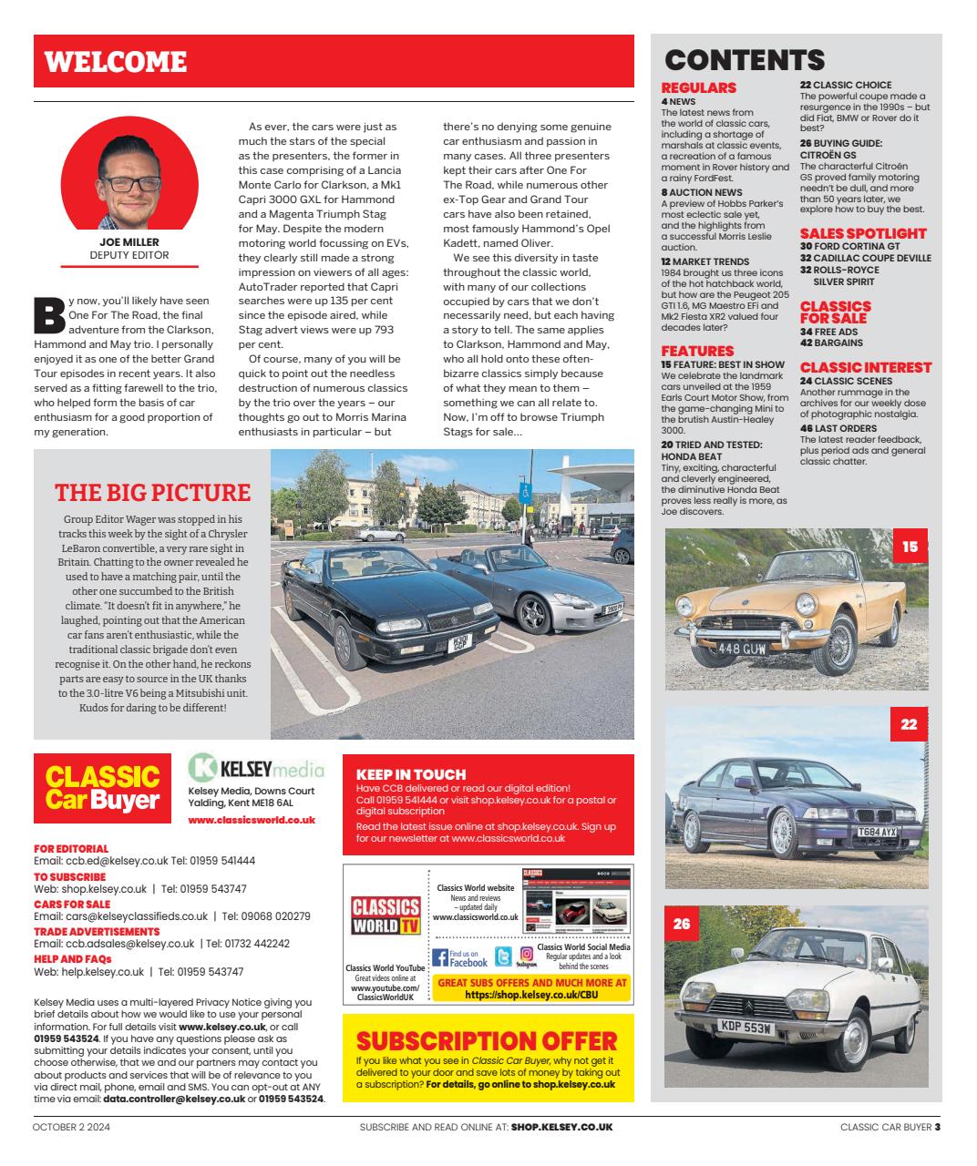 Classic Car Buyer Preview Pages
