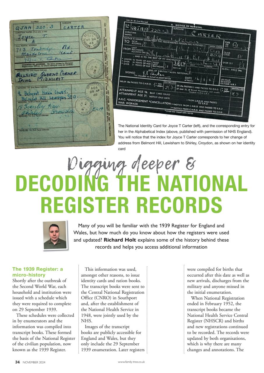 Family Tree Preview Pages