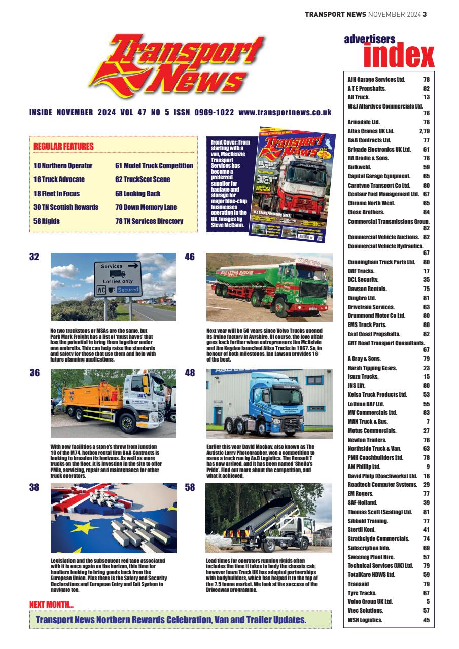 Transport News Preview Pages