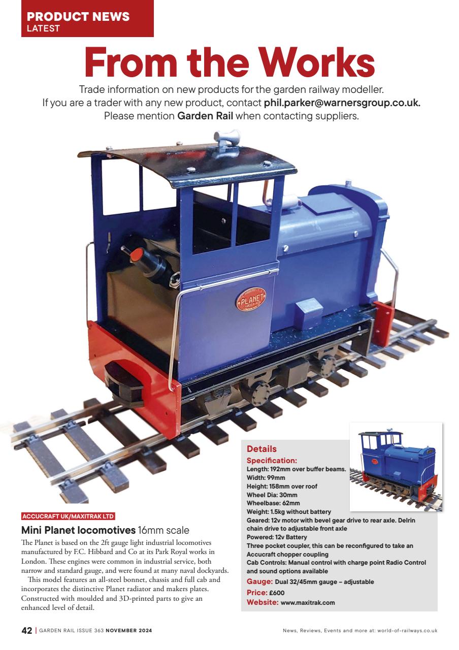 Garden Rail Preview Pages