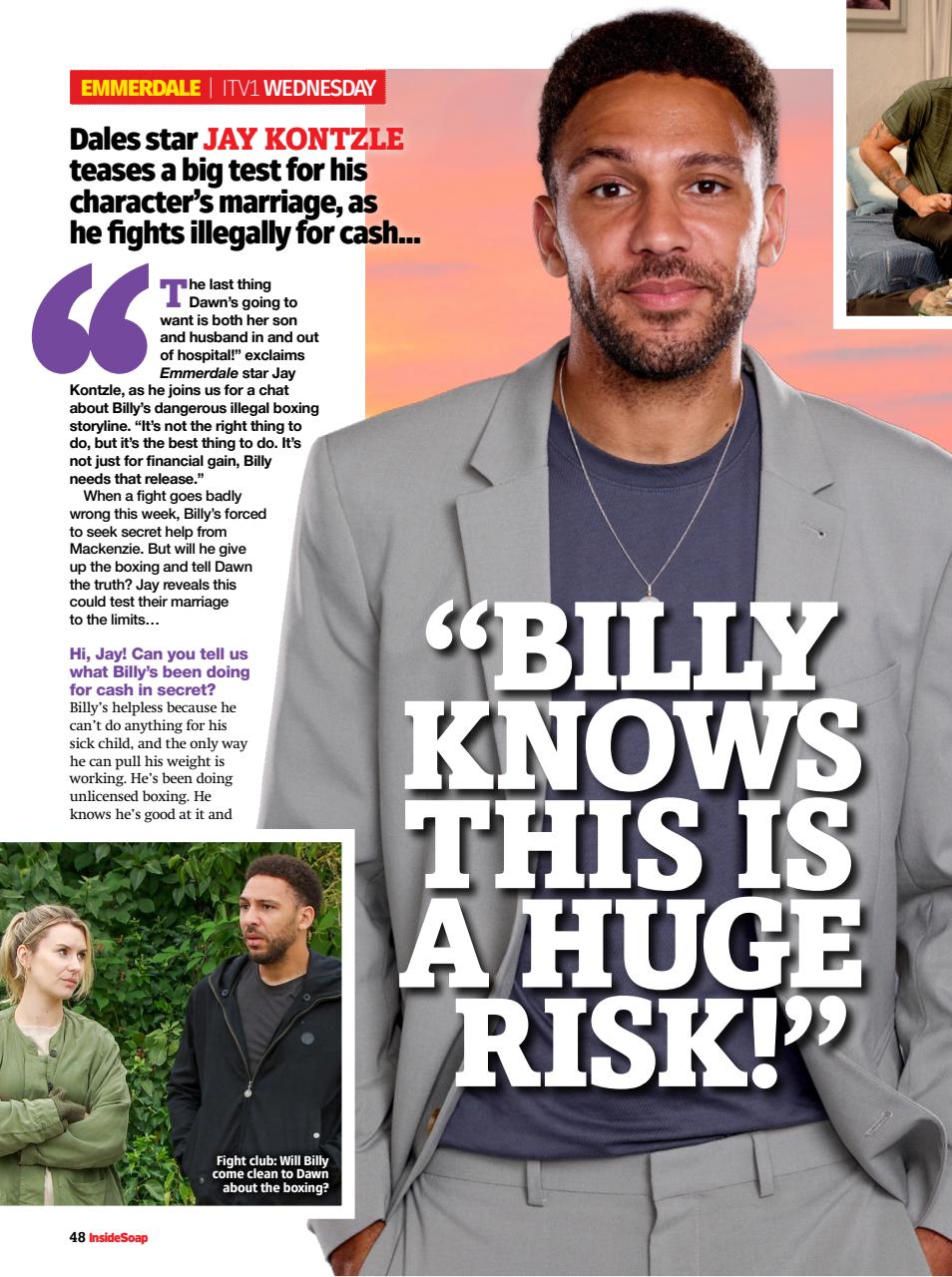 Inside Soap Preview Pages