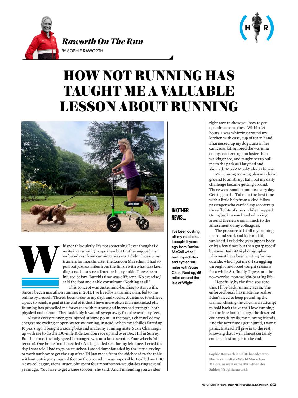 Runner's World Preview Pages