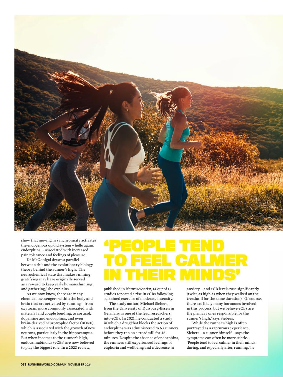 Runner's World Preview Pages