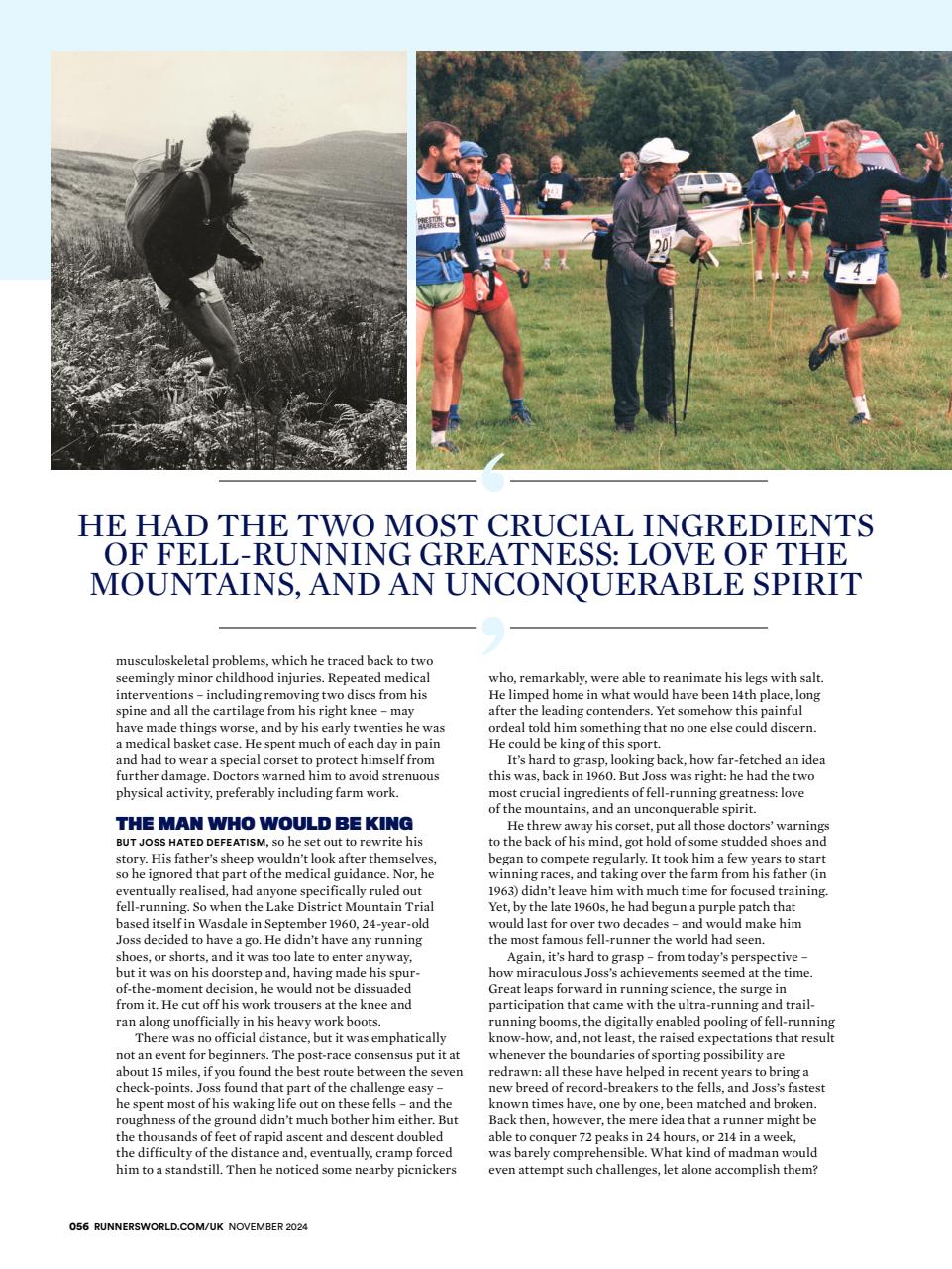 Runner's World Preview Pages