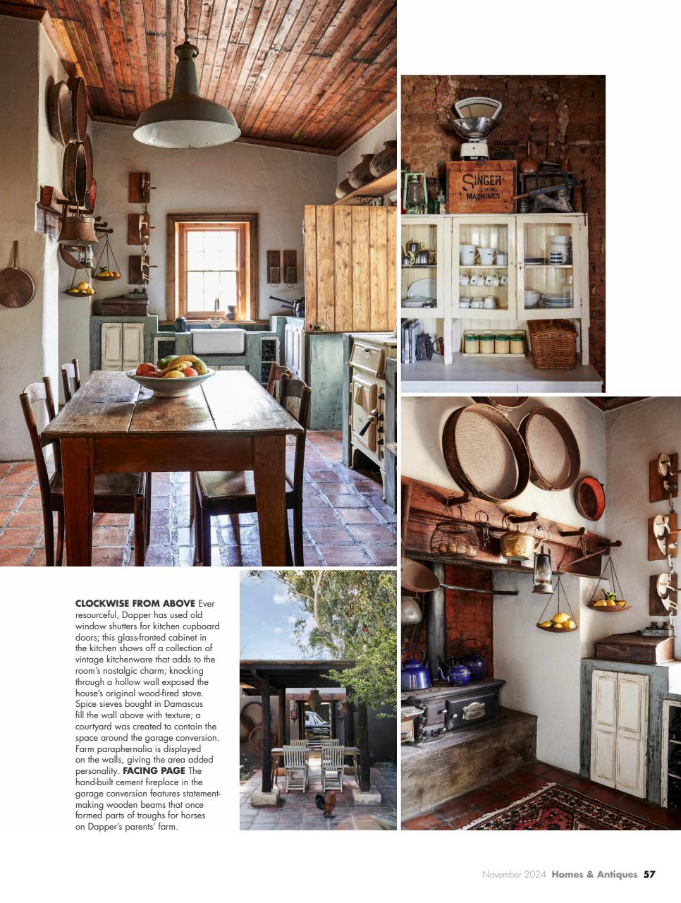 Homes & Antiques Magazine Preview Pages