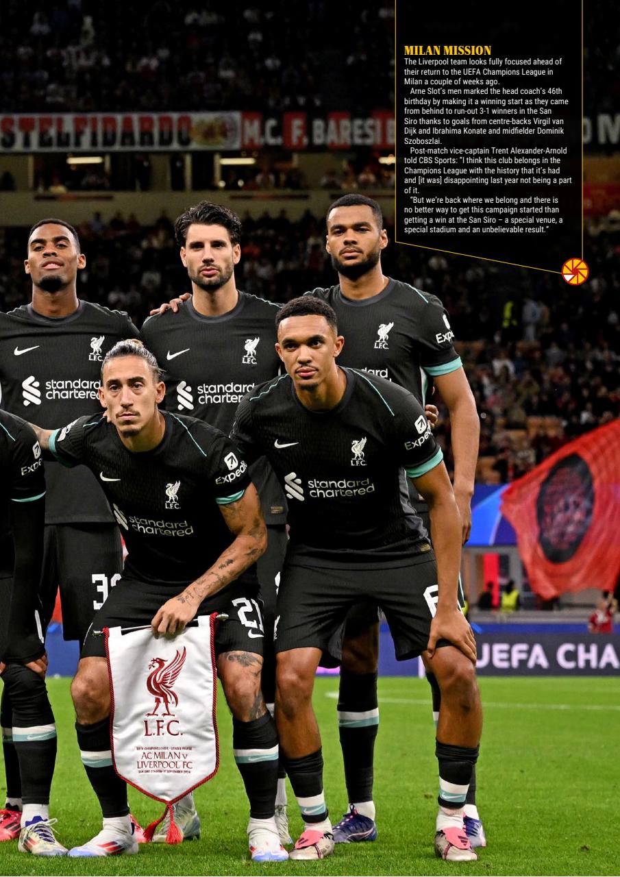 Liverpool FC Programmes Preview Pages