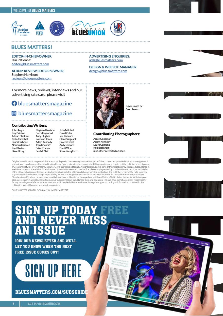 Blues Matters! Preview Pages