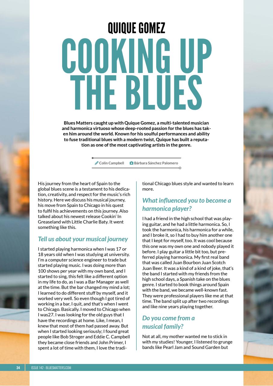 Blues Matters! Preview Pages