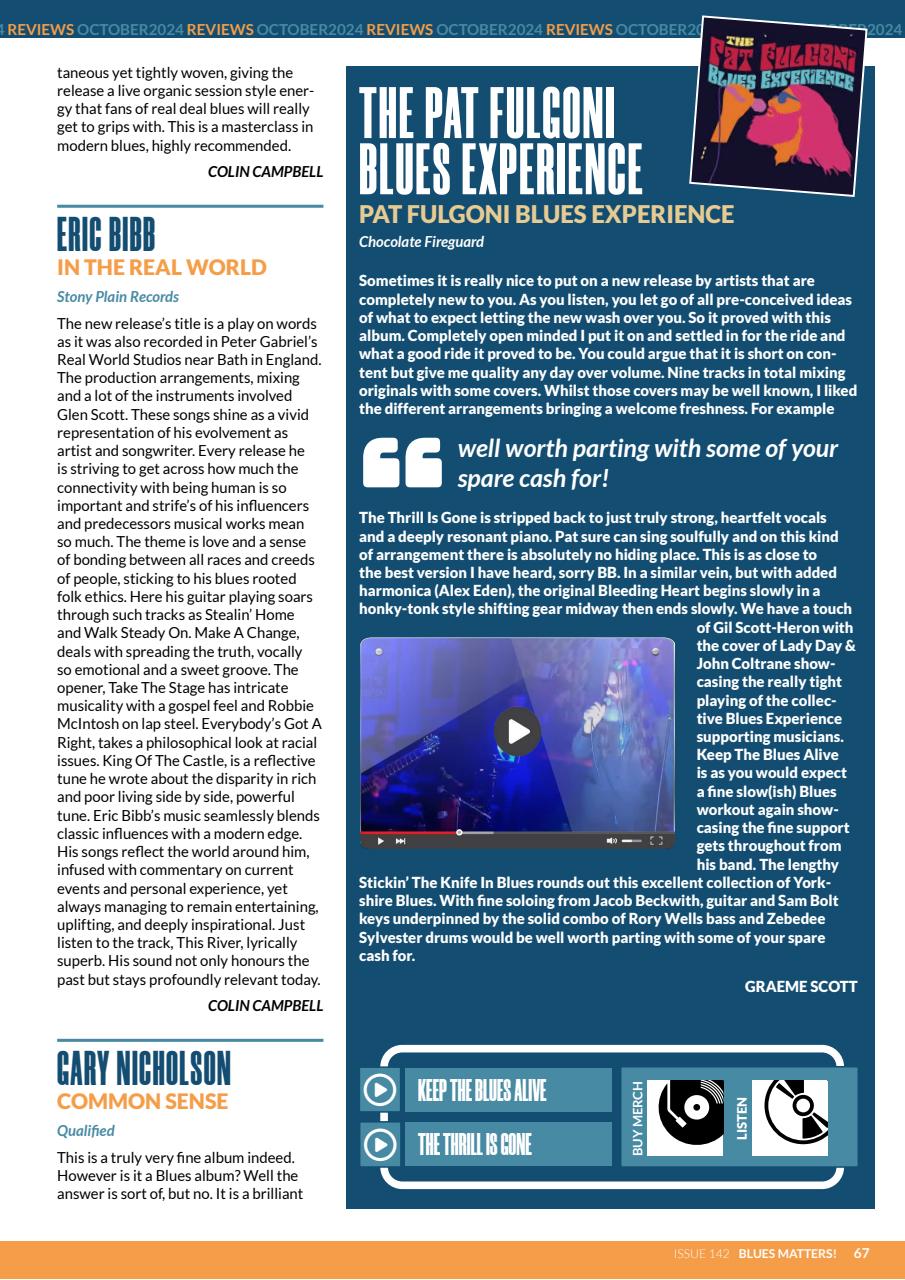 Blues Matters! Preview Pages