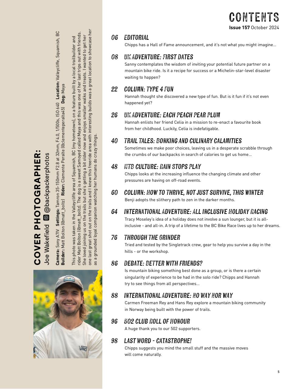 Singletrack Preview Pages