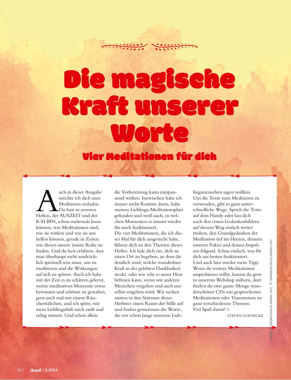 Auszeit Preview Pages