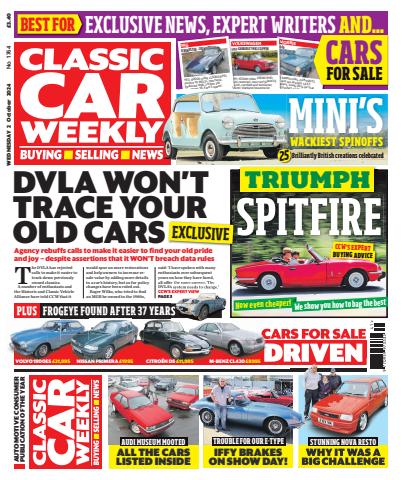 Classic Car Weekly issue 02-Oct-2024