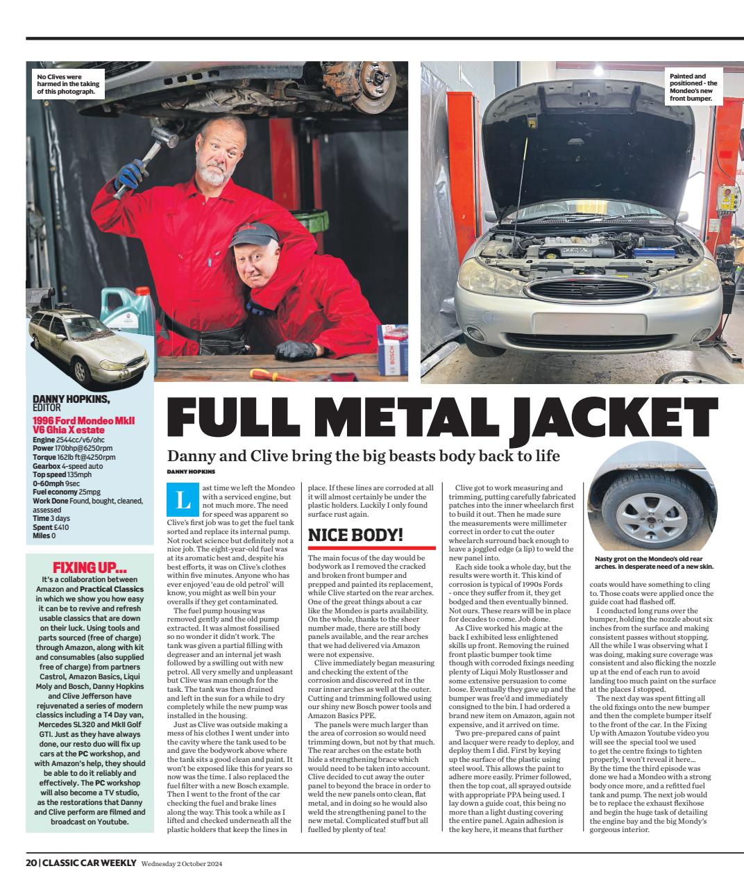 Classic Car Weekly Preview Pages