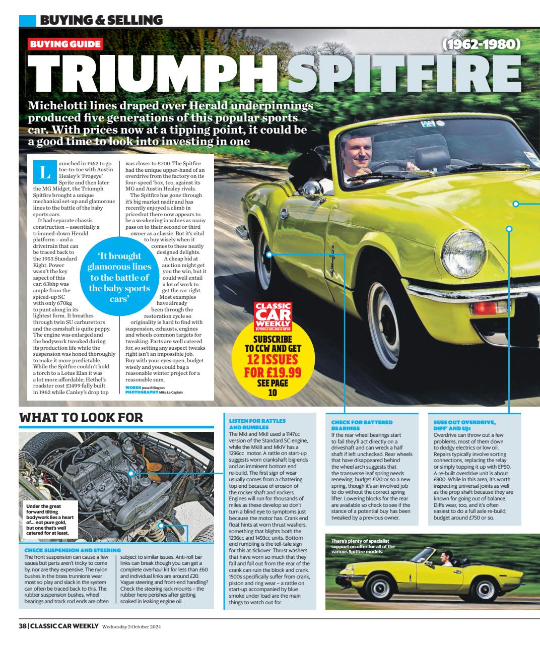 Classic Car Weekly Preview Pages