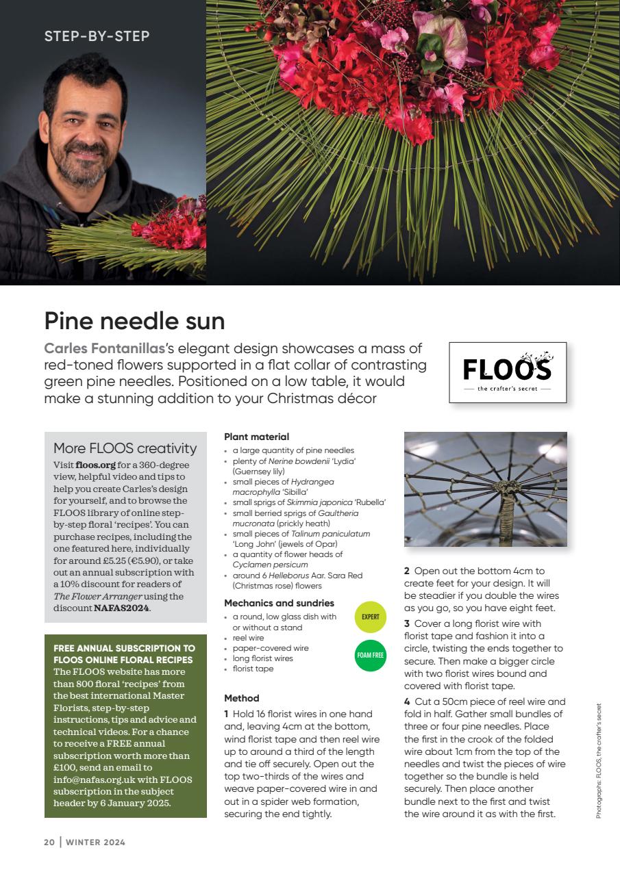 The Flower Arranger Preview Pages