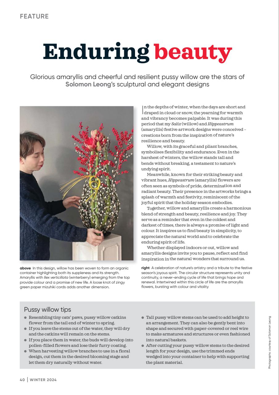 The Flower Arranger Preview Pages