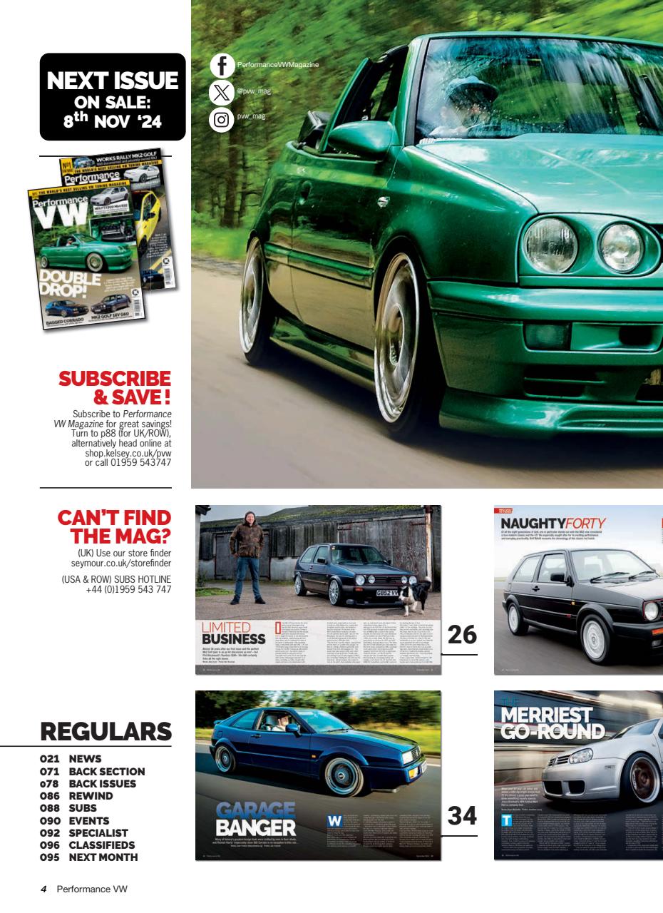 Performance VW Preview Pages