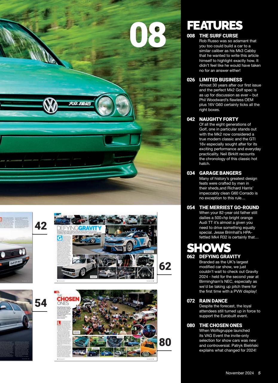 Performance VW Preview Pages