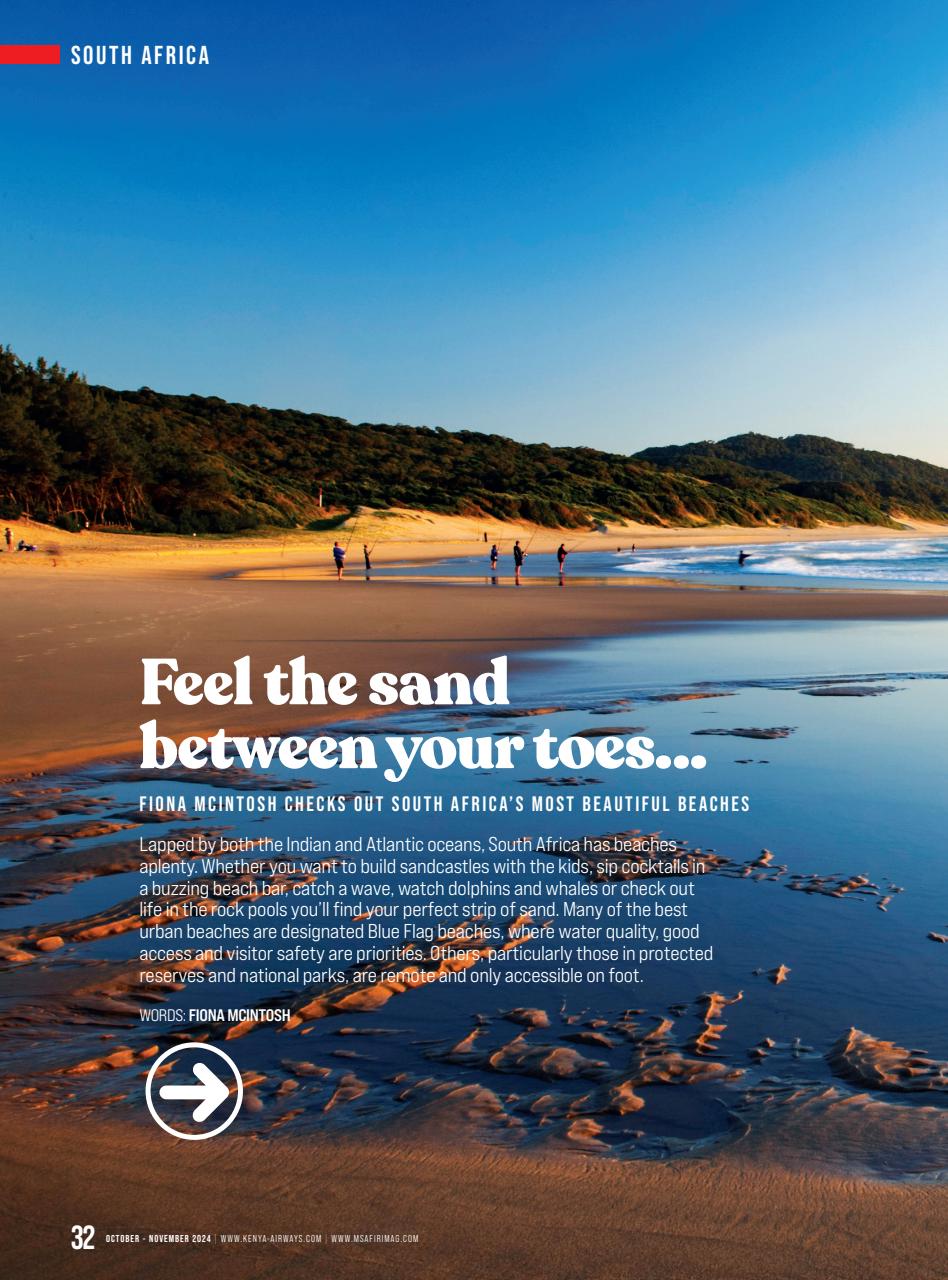 MSAFIRI – Kenya Airways Inflight Preview Pages