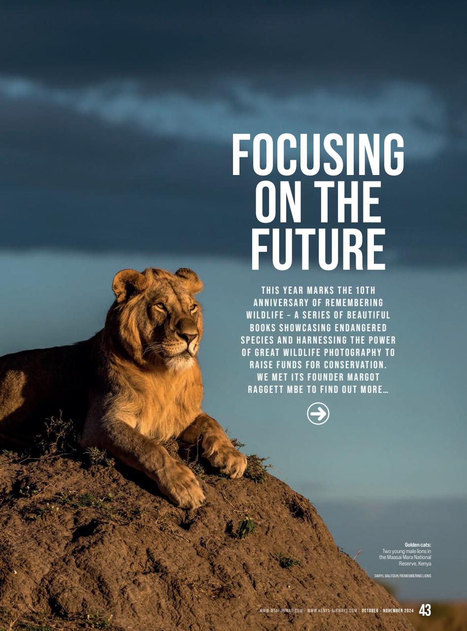 MSAFIRI – Kenya Airways Inflight Preview Pages