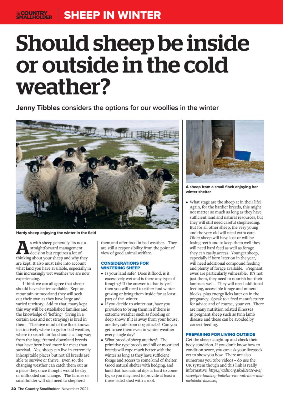 The Country Smallholder Preview Pages