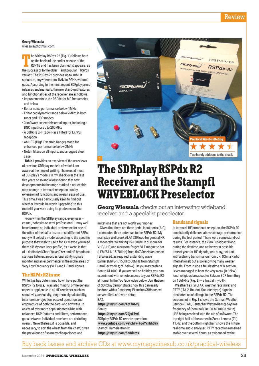 Practical Wireless Preview Pages