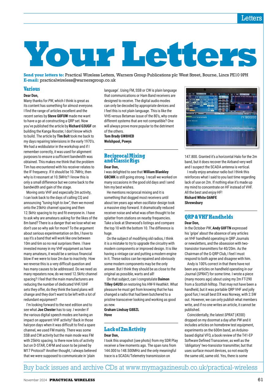 Practical Wireless Preview Pages