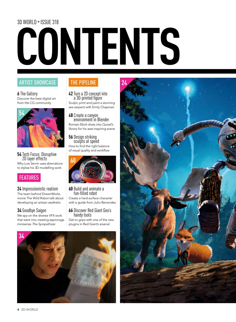 3D World Preview Pages