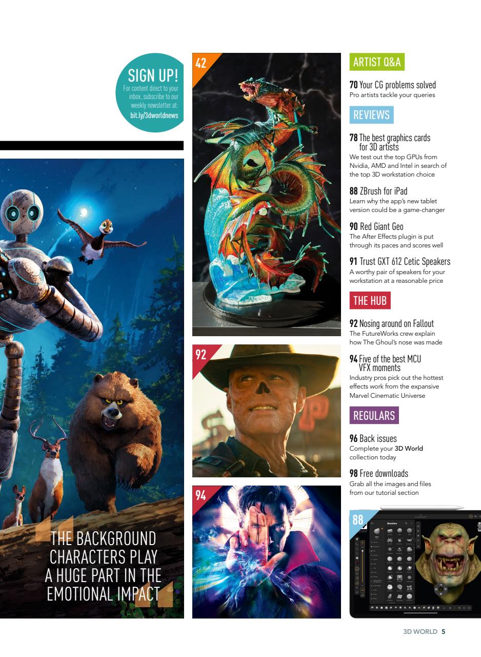 3D World Preview Pages