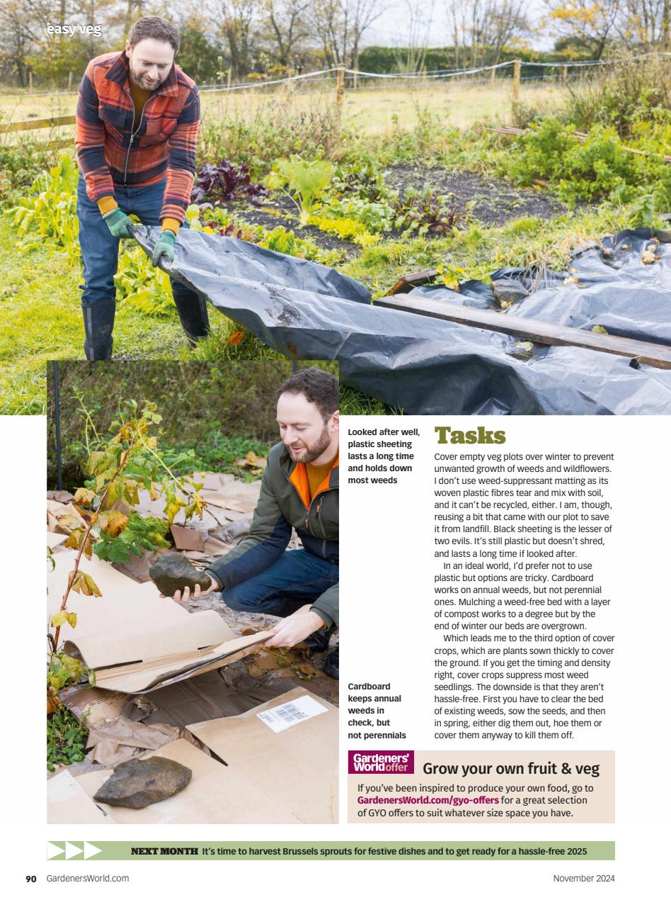 BBC Gardeners’ World Magazine Preview Pages