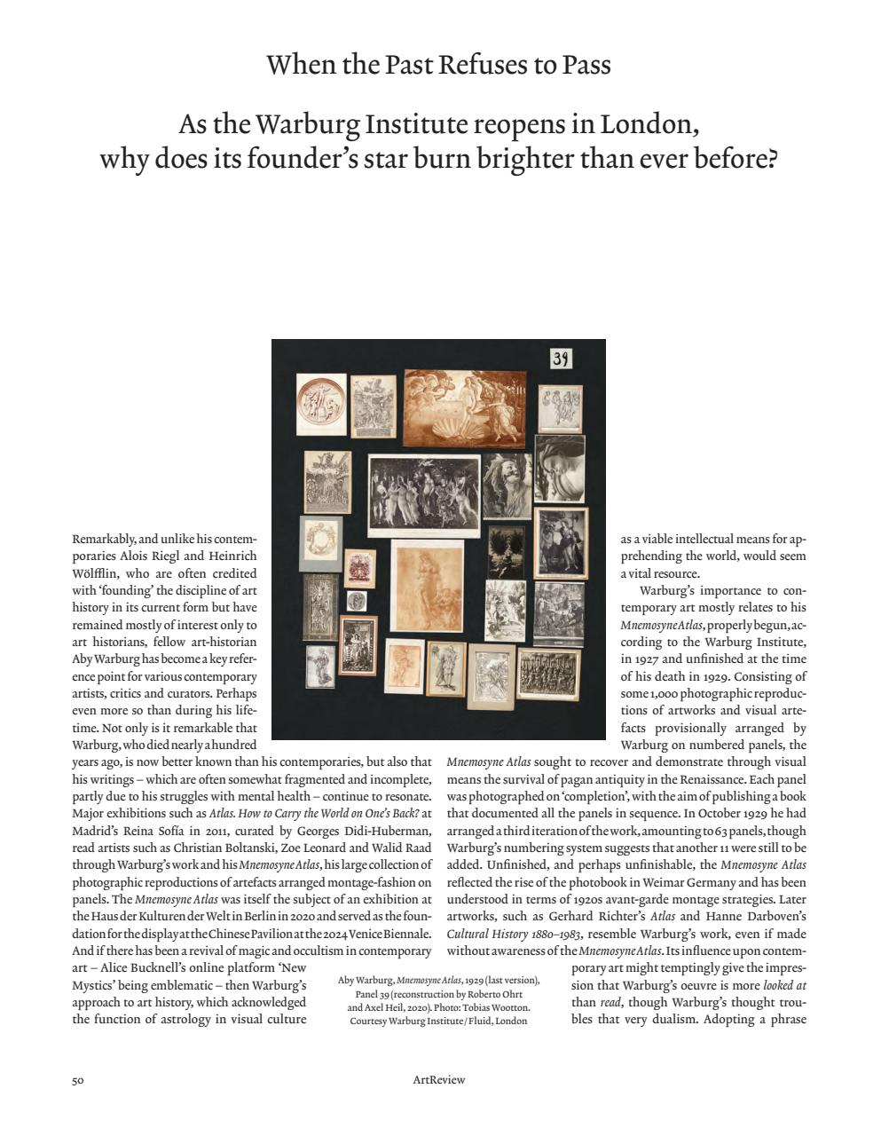 ArtReview Preview Pages