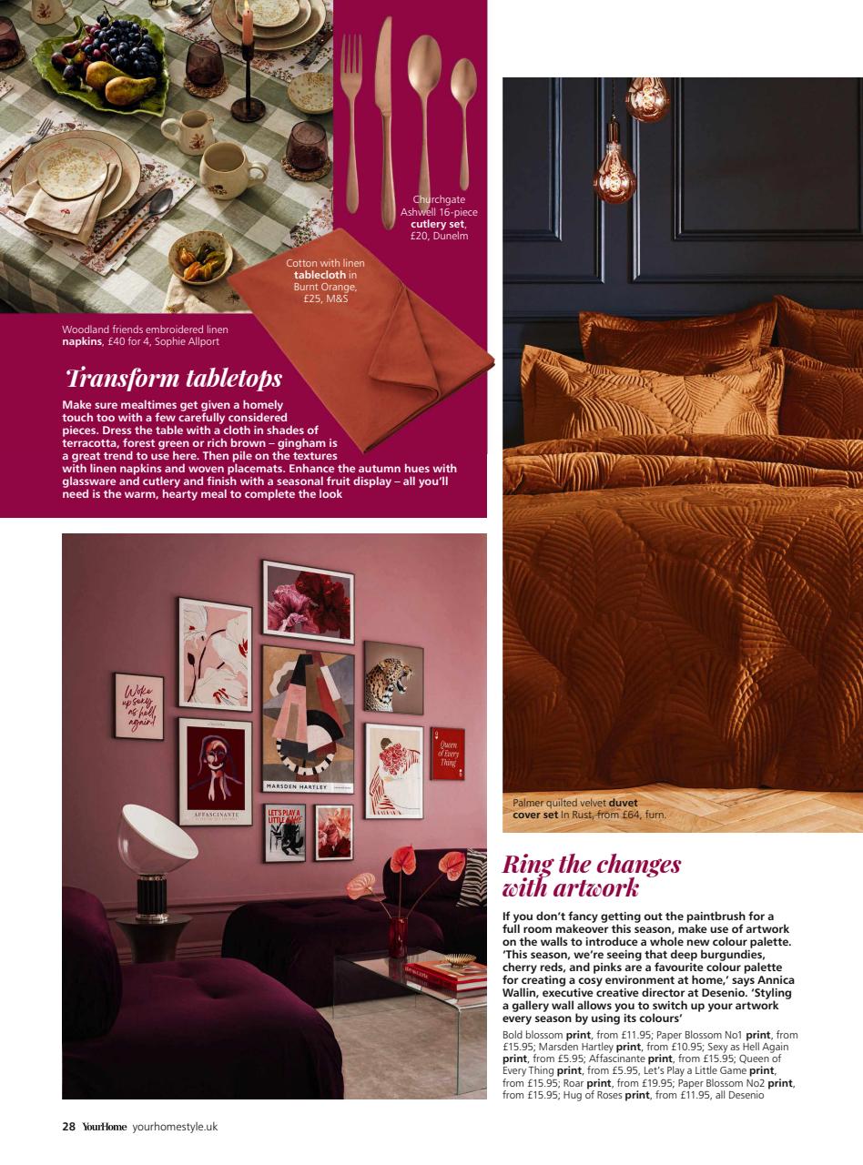Your Home Magazine Preview Pages