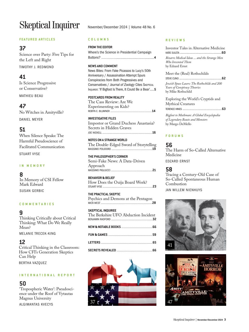 Skeptical Inquirer Preview Pages