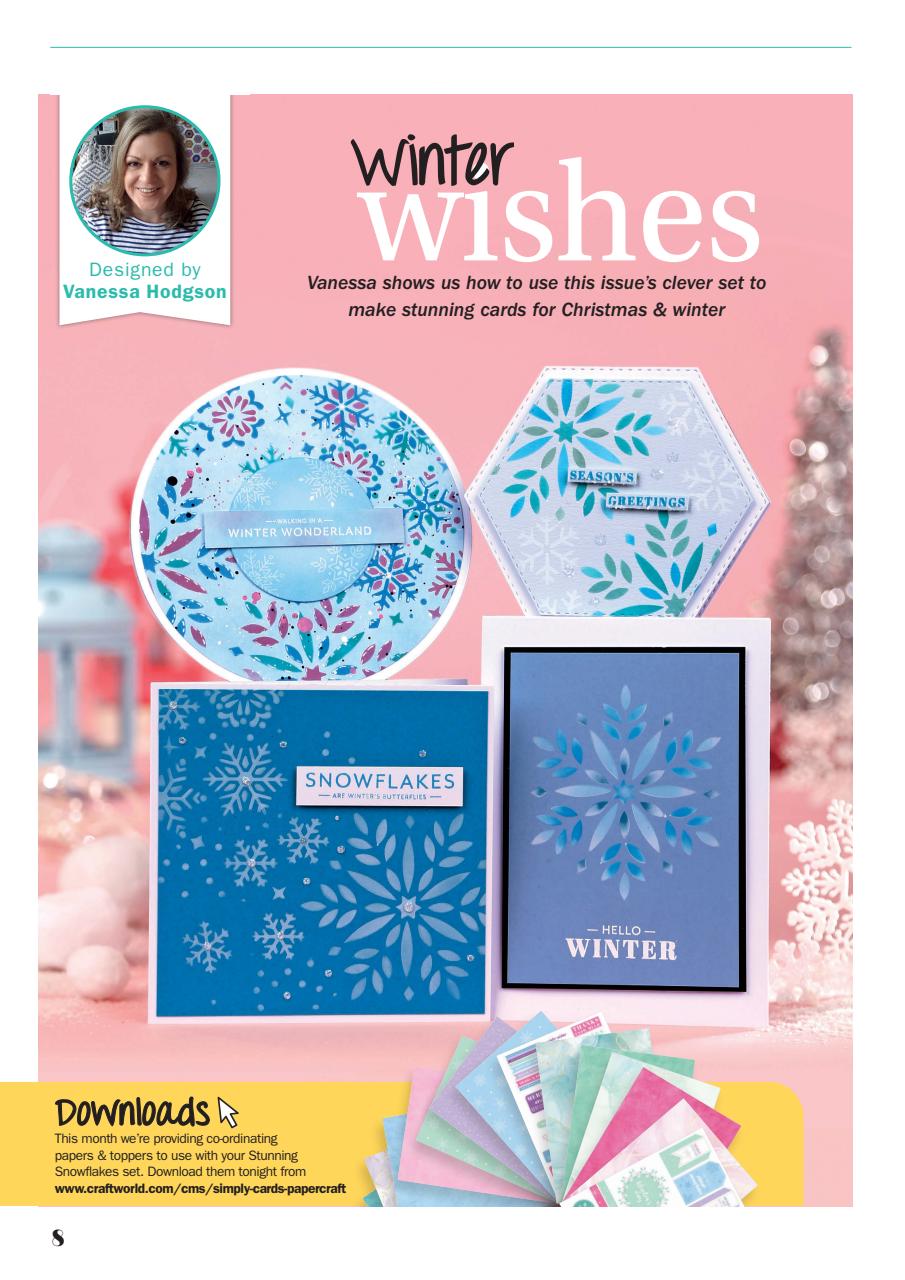 Simply Cards & Papercraft Preview Pages