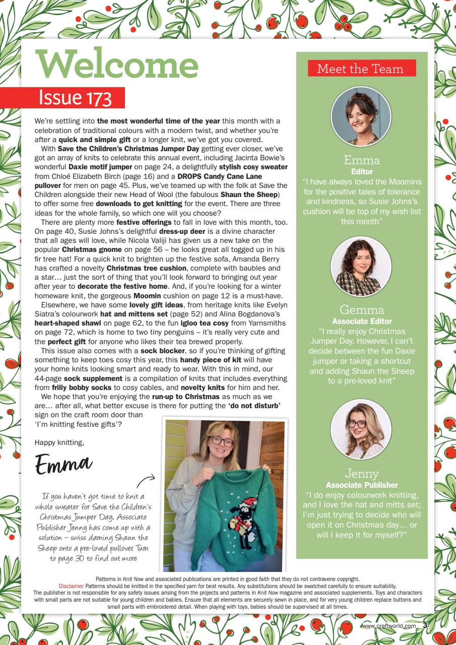 Knit Now Preview Pages