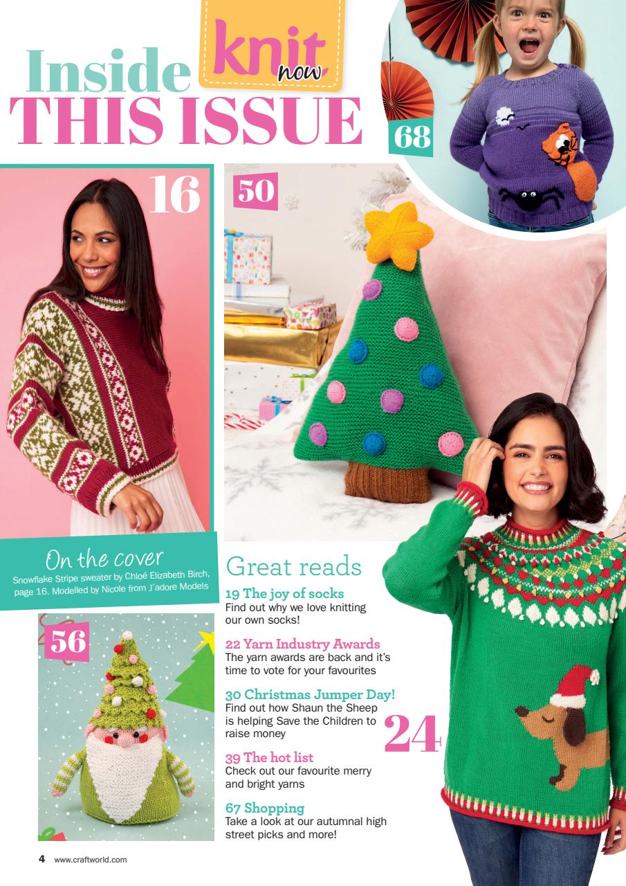 Knit Now Preview Pages