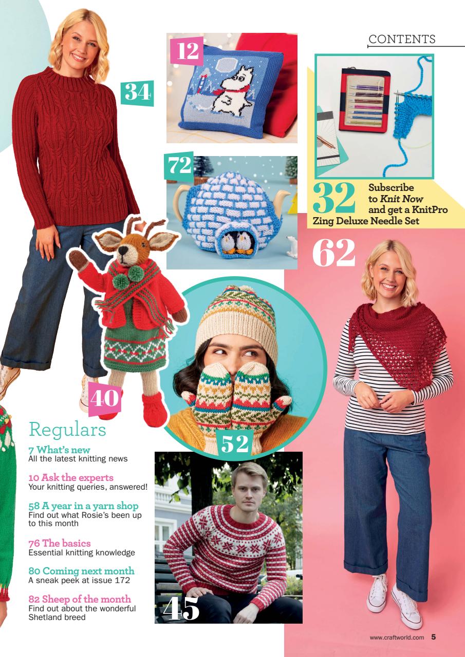 Knit Now Preview Pages