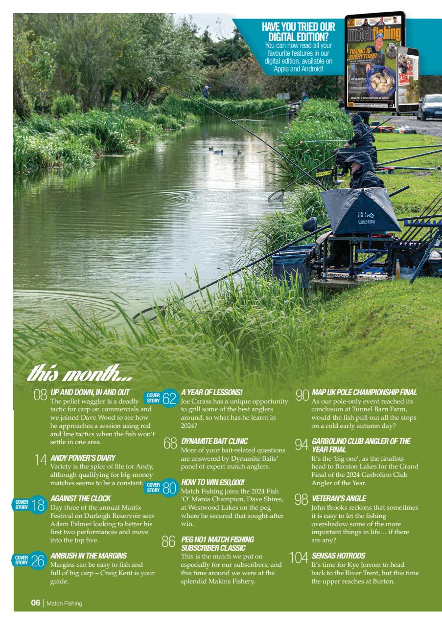 Match Fishing Preview Pages